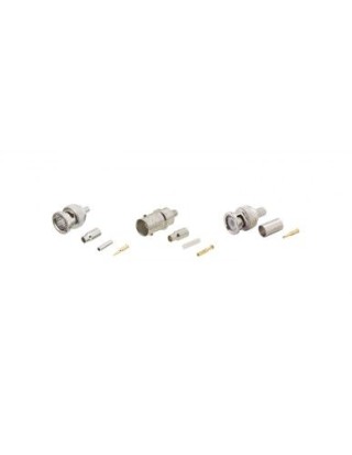 kramer installer solutions crimp style (m) bnc connector: rg-6 - ccr-bnc-6 (99-9100600)