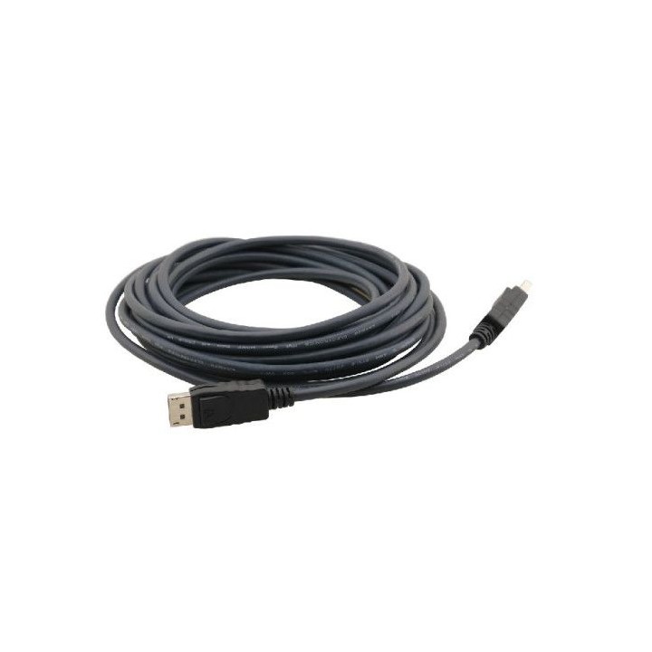kramer electronics c-mdpm/mdpm 1,8 m displayport negro