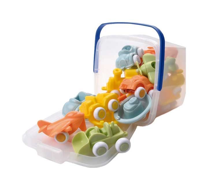 cubo 15 coches inf. vikingtoys eco chubbies