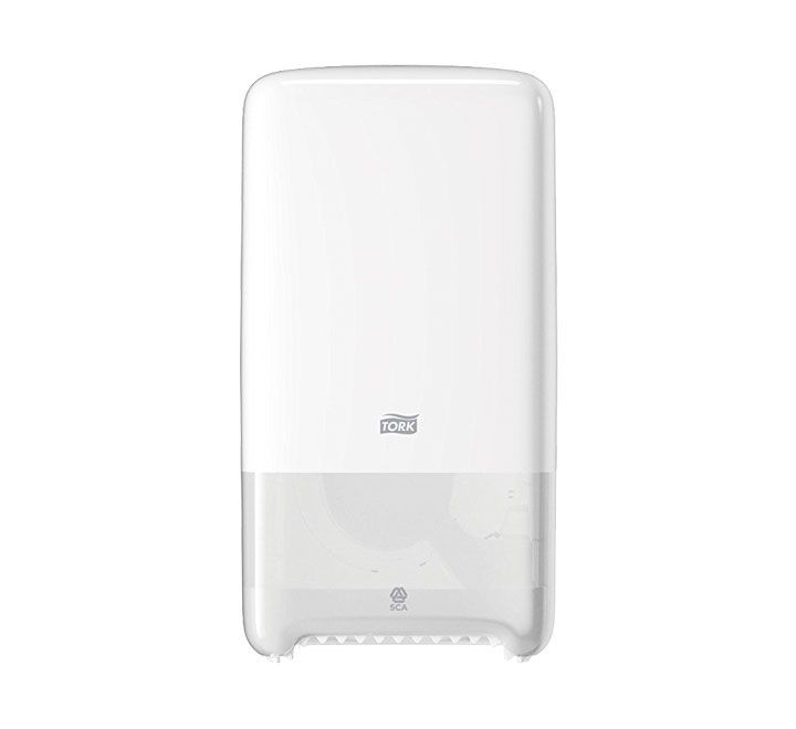 dispensador tork pap. hig. mid-size 2 rollos 2cap.