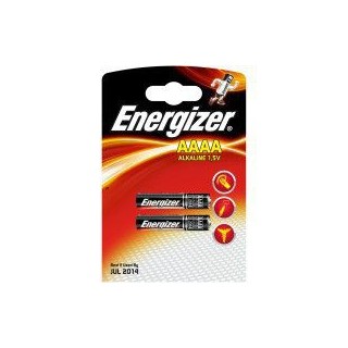 blister 2 pilas especiales modelo e96 (aaa) energizer e300784301