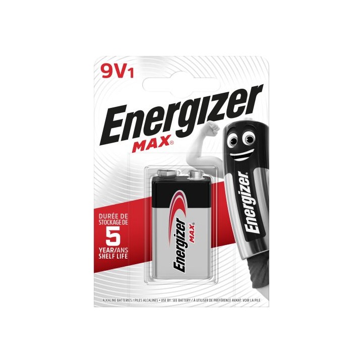 energizer max â 9v bateria de un solo uso alcalino