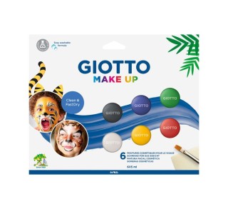 set 6 botes giotto make up classic stdo
