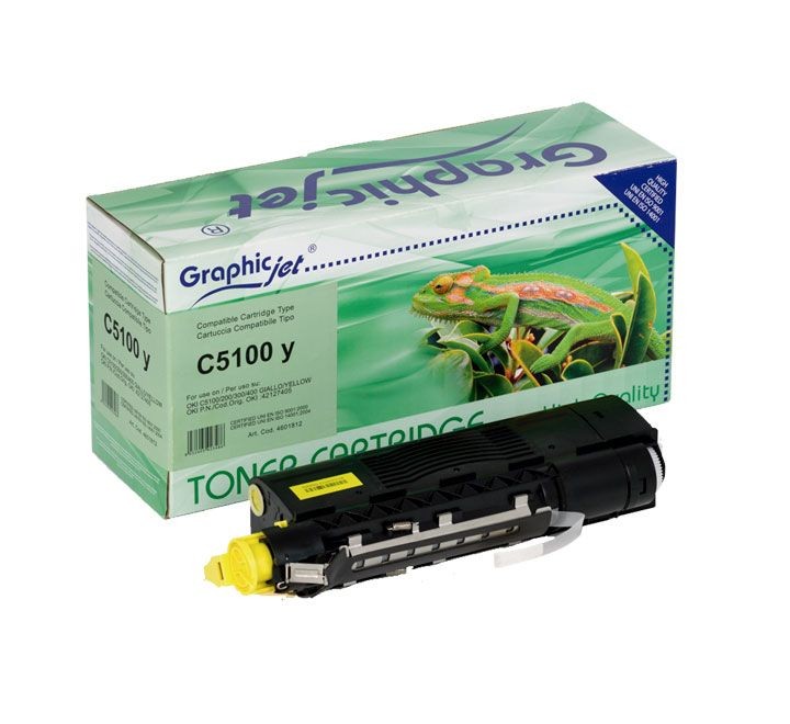 toner oki graphicjet 42127405 5k amarillo