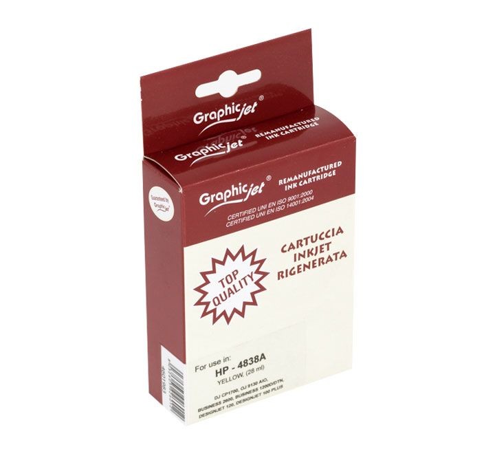 inkjet hp graphicjet c4838a amarillo