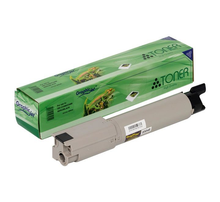 toner oki graphicjet 43459340 negro 2k