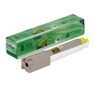 toner oki graphicjet 43459337 amarillo