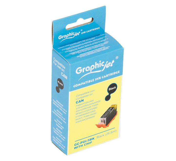 inkjet canon graphicjet pgi5bk negro