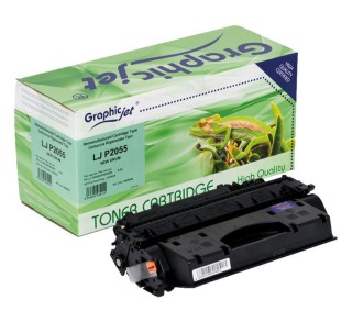 toner hp graphicjet ce505x negro 6300k