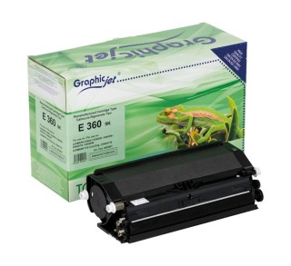 toner lexmark graphicjet negro e360h11e 9000k