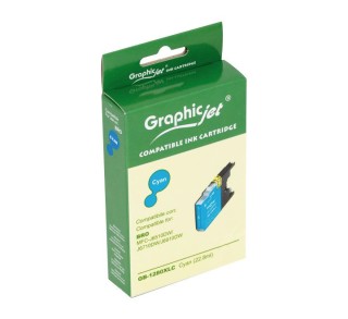 inkjet brother graphicjet lc1280xlc cyan