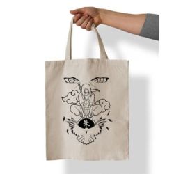 Red Cat Tote Bag Itachi