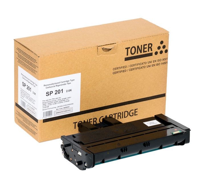 toner graphicjet ricoh type sp201he 2600k