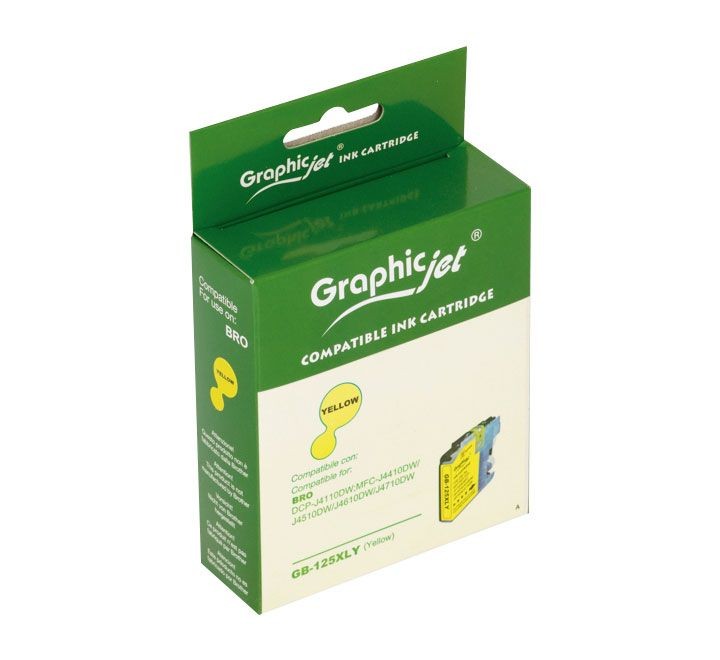 inkjet brother graphicjet lc125xly amarillo