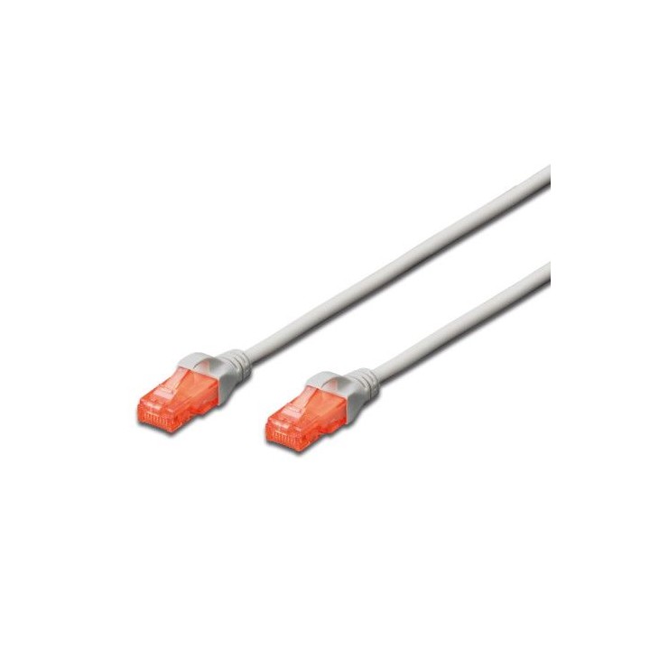 ewent im1032 cable de red gris 15 m cat6 u/utp (utp)