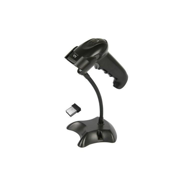 ewent ew3431 lector de codigo de barras lector de codigos de barras portatil 1d/2d led negro