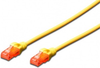 ewent ew-6u-030 cable de red amarillo 3 m cat6 u/utp (utp)