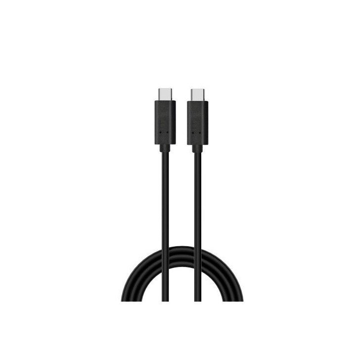 ewent ec1046 cable usb 1 m usb 3.2 gen 2 (3.1 gen 2) usb c negro