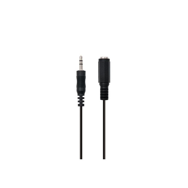 ewent ec1650 cable de audio 2 m 3,5mm negro