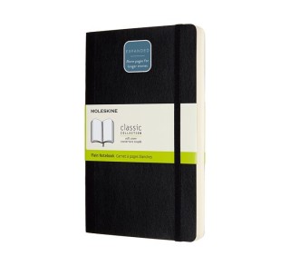 cuad. moleskine expanded t.bl 13x21cm l liso ne