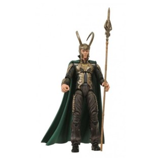 diamond collection figura diamond select toys marvel thor loki