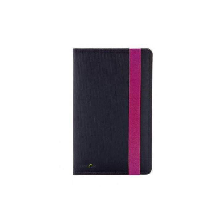 ziron ly015 funda para tablet 20,3 cm (8) folio negro, purpura