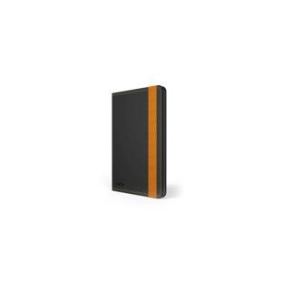 ziron ly027 funda para tablet 17,8 cm (7) folio negro, naranja