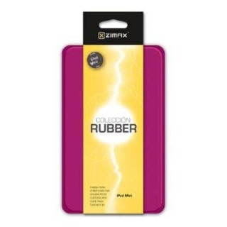 zimax funda tablet ipad mini 3 rubber. violeta