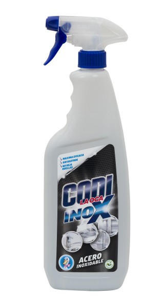 spray limpiador acero inoxidable inox 750ml