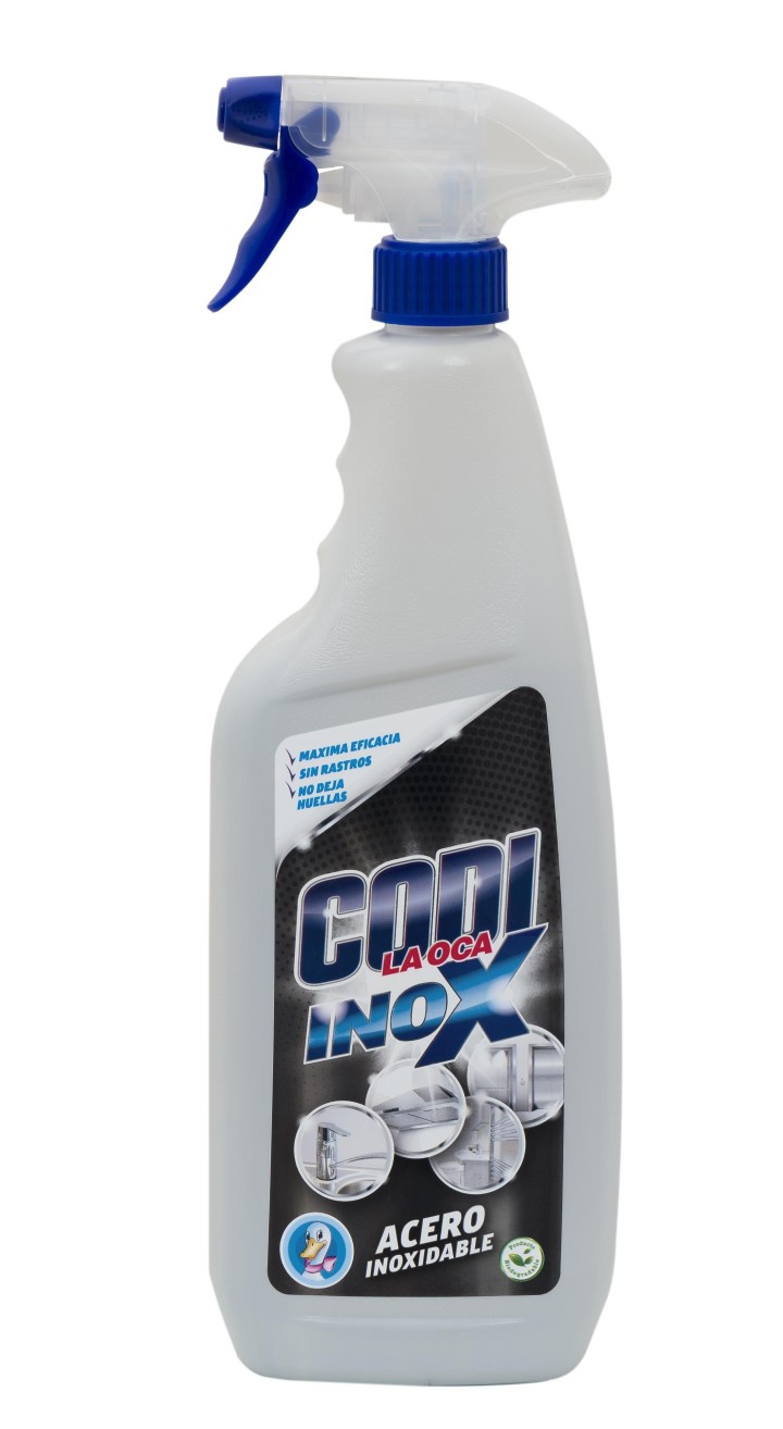 spray limpiador acero inoxidable inox 750ml