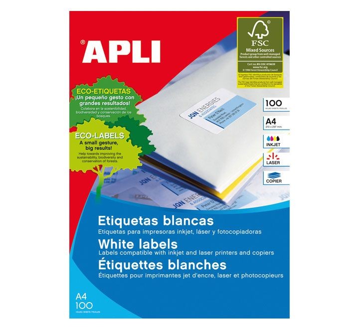 c. 100h etiq adh apli ilc 99.1x67.7mm bl