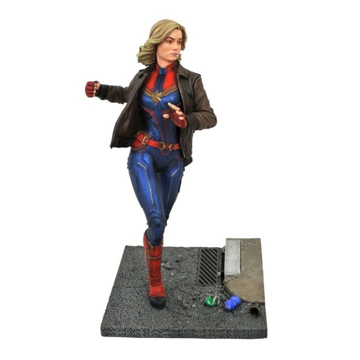 diamond collection figura diamond collection marvel capitana marvel estatua resina 28 cm movie premi