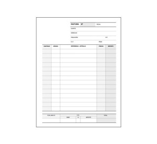 apli bloc factura autocop.50/50.105x145 natu. cast