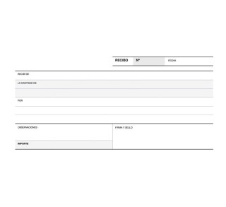 talonario apli recibos 50h 1/3 ap duplic cast