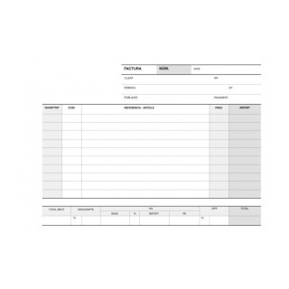 talonario factura apli 1/4 apais. a-64 cat 12941