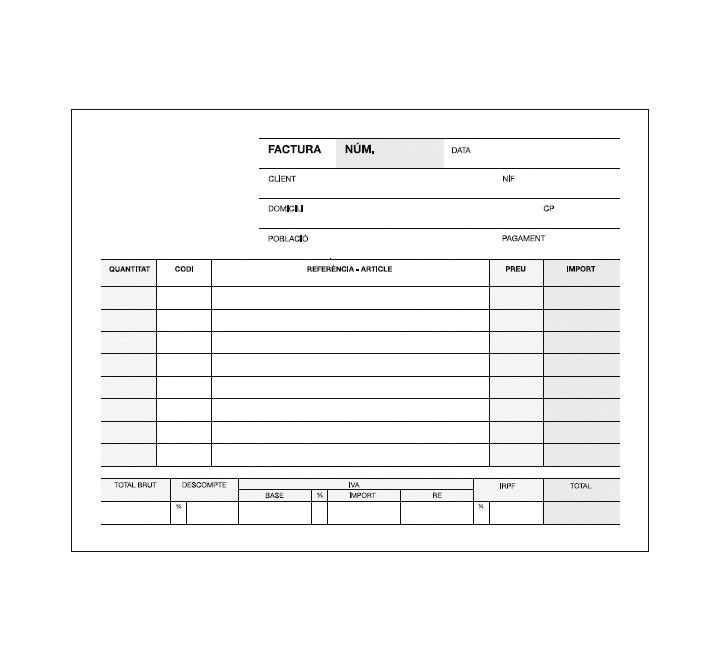 apli bloc factura autocop.50/50.145x105 apai. cata