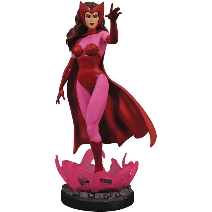 diamond collection figura diamond collection marvel comics bruja escarlata scarlet witch premier col