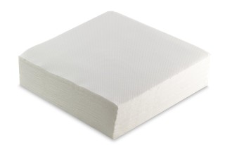paq. 50 servilletas 2c nupik 40x40 blanco