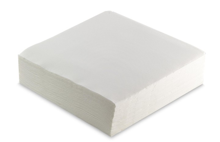 paq. 50 servilletas 2c nupik 40x40 blanco
