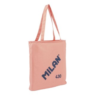 bo. tote bag milan serie 1918 cremallera rosa