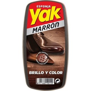 esponja calzado yak marron