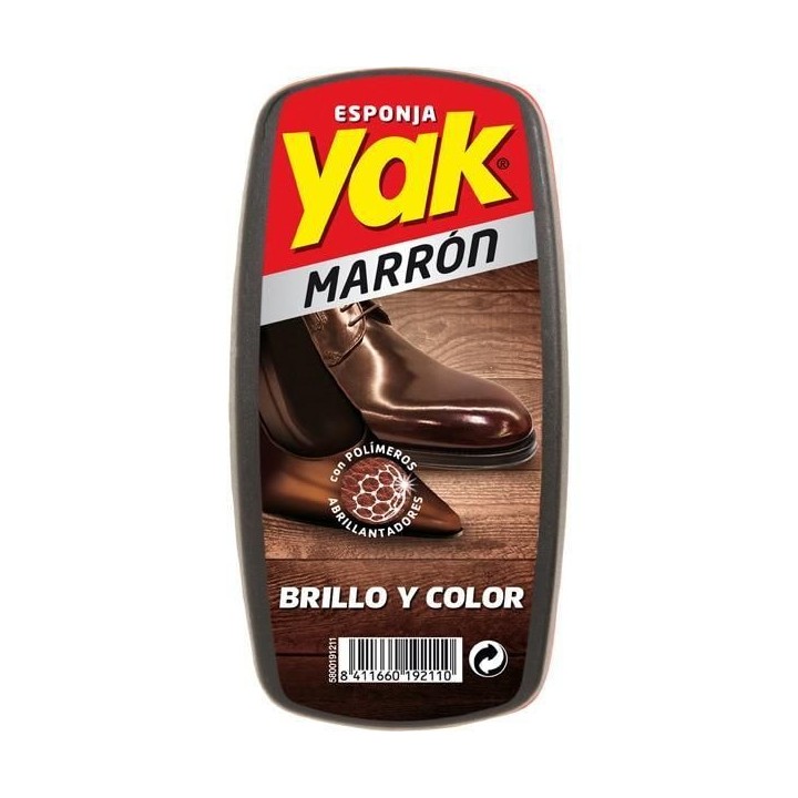esponja calzado yak marron