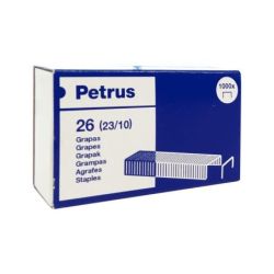 Caja 1000 Grapas Petrus 26...