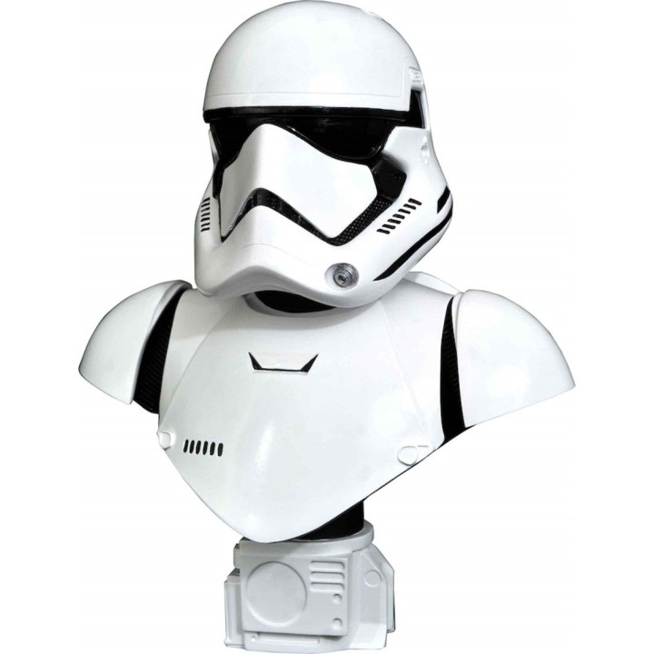 diamond collection figura busto diamond select toys star wars tfa first order trooper legends in 3d