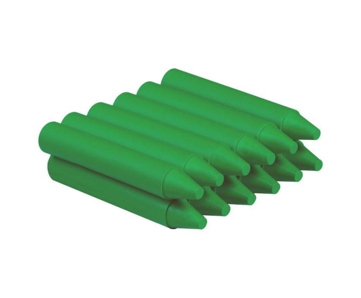 est. 12 ceras jovi wax crayons jumbo verde cl
