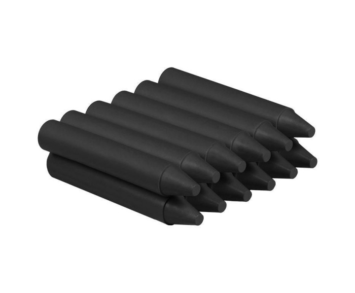 est. 12 ceras jovi wax crayons jumbo negro