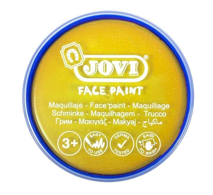c. 6 botes jovi face paint 8ml amarillo