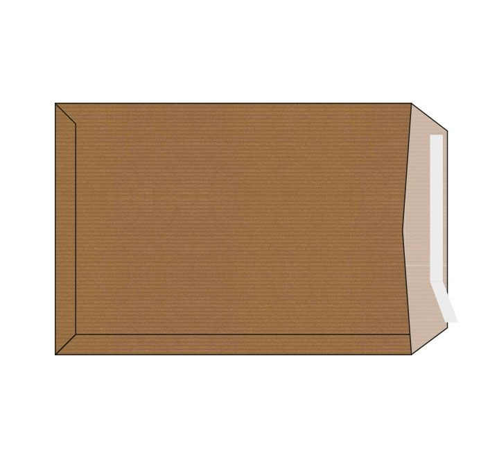 c.250 bolsas pap. sam 80gr. 184x261 kraft k-6