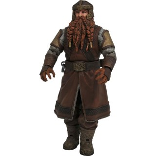 diamond collection figura diamond collection el se?or de los anillos series 1 re - run gimli 18cm