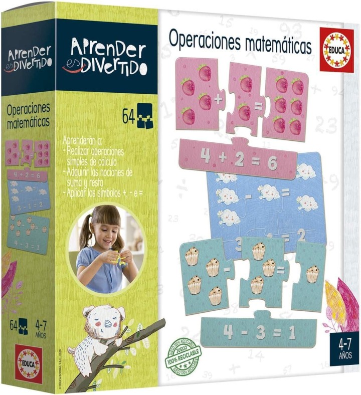 juego educa aprender oper. matemat